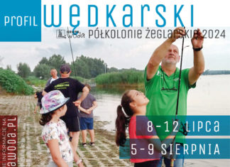 GRUPA WODA ZAPRASZA NA PÓŁKOLONIE O PROFILU WĘDKARSKIM
