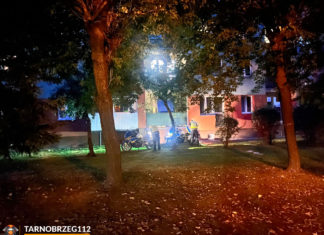 W TARNOBRZEGU SZEŚCIOLATKA WYPADŁA Z DRUGIEGO PIĘTRA