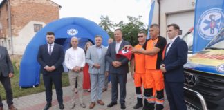 2024.07.30 – PODSTACJA W GORZYCACH Z NOWĄ KARETKĄ