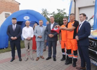 2024.07.30 – PODSTACJA W GORZYCACH Z NOWĄ KARETKĄ