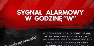TARNOBRZEG: AKCJA ALARMOWA W GODZINĘ “W”