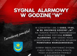 TARNOBRZEG: AKCJA ALARMOWA W GODZINĘ “W”