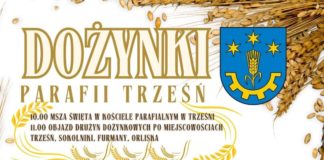 GORZYCE. DOŻYNKI PARAFII TRZEŚŃ