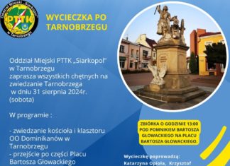 BEZPŁATNE ZWIEDZANIE TARNOBRZEGA Z PRZEWODNIKAMI