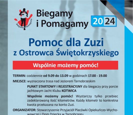 BIEGAMY I POMAGAMY ZUZI