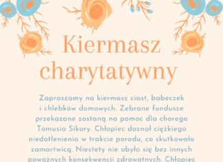 CHARYTATYWNY KIERMASZ CIAST I CHLEBÓW
