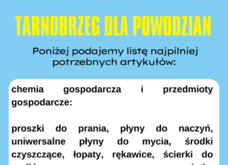 TARNOBRZEG DLA POWODZIAN