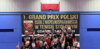 8 MEDALI Z GDAŃSKA PRZYWOŻĄ TENISIŚCI STOŁOWI IKS JEZIORO TARNOBRZEG