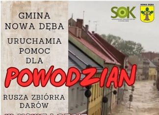 GMINA NOWA DĘBA SOLIDARNA Z POWODZIANAMI