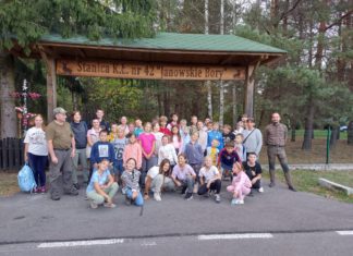DZIECI Z TERENÓW POWODZIOWYCH W PUSZCZY SANDOMIERSKIEJ