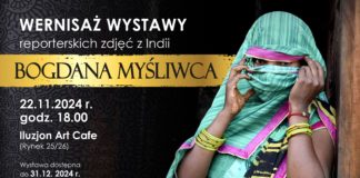 WYSTAWA ZDJĘĆ Z INDII BOGDANA MYŚLIWCA W ILUZJON ART CAFE W SANDOMIERZU