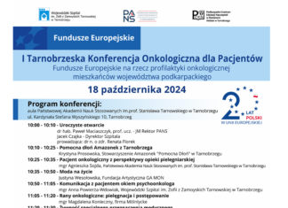 I TARNOBRZESKA KONFERENCJA ONKOLOGICZNA DLA PACJENTÓW