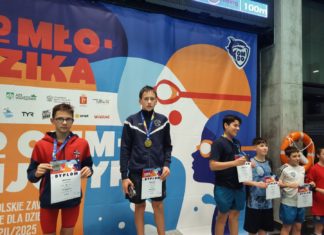 5 MEDALI UKS DELFIN TARNOBRZEG W OGÓLNOPOLSKICH ZAWODACH “OD MŁODZIKA DO OLIMPIJCZYKA”