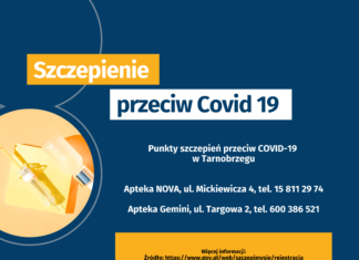 ZAREJESTRUJ SIĘ NA SZCZEPIENIE PRZECIW COVID-19
