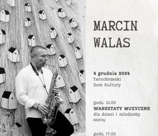 MUZYKA LEKIEM NA STRES – KONCERT REKREACYJNY MARCINA WALASA W TDK