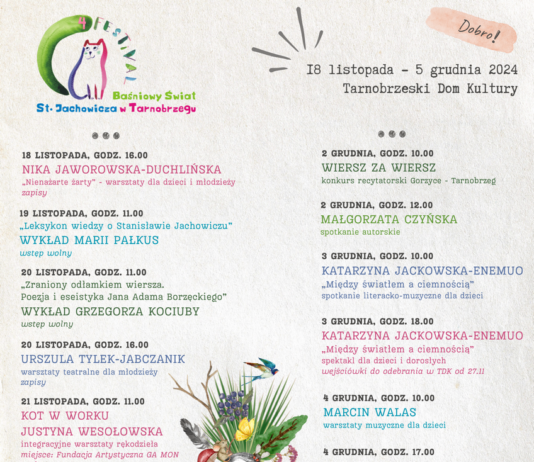 RUSZA FESTIWAL BAŚNIOWY ŚWIAT STANISŁAWA JACHOWICZA