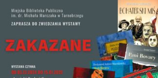 WYSTAWA “ZAKAZANE” W MIEJSKIEJ BIBLIOTECE PUBLICZNEJ W TARNOBRZEGU