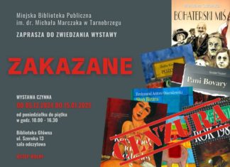 WYSTAWA “ZAKAZANE” W MIEJSKIEJ BIBLIOTECE PUBLICZNEJ W TARNOBRZEGU
