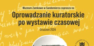 “SANDOMIERSKIE ŚLADY JAROSŁAWA IWASZKIEWICZA” – OPROWADZANIE KURATORSKIE PO WYSTAWIE CZASOWEJ