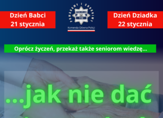 BABCIU I DZIADKU! UWAŻAJCIE NA OSZUSTÓW!