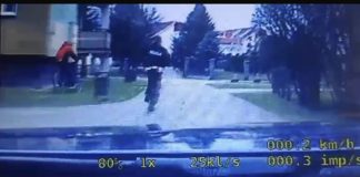 ROWEREM UCIEKAŁ PRZED POLICJANTAMI