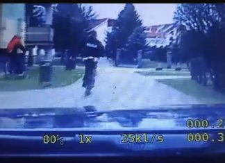 ROWEREM UCIEKAŁ PRZED POLICJANTAMI
