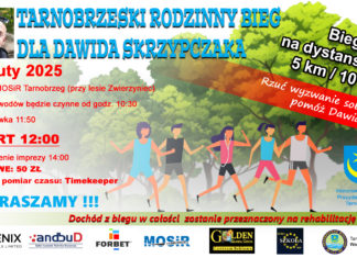 WEŹ UDZIAŁ W RODZINNYM BIEGU I POMÓŻ DAWIDOWI SKRZYPCZAKOWI
