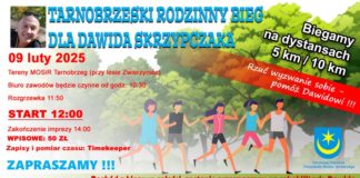 TARNOBRZESKI BIEG DLA DAWIDA SKRZYPCZAKA