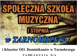 SPOŁECZNA SZKOŁA MUZYCZNA I DOMINIKANIE ZAPRASZAJĄ NA KONCERT KOLĘD