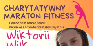 CHARYTATYWNY MARATON FITNESS DLA WIKTORII W GRĘBOWIE