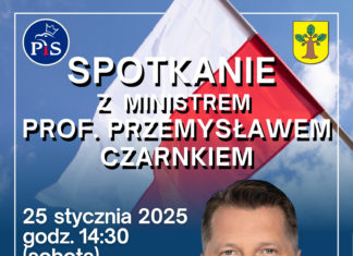 SPOTKANIE Z MINISTREM PRZEMYSŁAWEM CZARNKIEM W NOWEJ DĘBIE