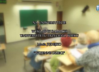 2025.01.08 – NA UNIWERSYTECIE – MARIA JUDEJKO – “WOJENNE DZIECI”