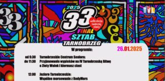 2025.01.22 – ZBLIŻA SIĘ FINAŁ WOŚP! SPRAWDŹ, CO W TARNOBRZEGU