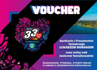 WOŚP 2025. WYLICYTUJ VOUCHER I SPĘDŹ Z PREZYDENTEM DZIEŃ NAD JEZIOREM TARNOBRZESKIM