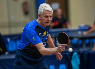 JANUSZ MALARZ ZAWODNIK IKS JEZIORO TARNOBRZEG DRUGI W 6. GRAND PRIX POLSKI MASTERS