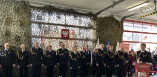 POŻEGNANIE ZE SŁUŻBĄ ZASTĘPCY KOMENDANTA MIEJSKIEGO PSP W TARNOBRZEGU STARSZEGO BRYGADIERA JACKA WIDUCHA