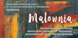 SPOTKANIE Z UCZESTNIKAMI WARSZTATÓW MALARSKICH “MALOWNIA”