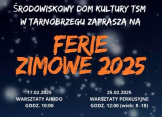 FERIE ZIMOWE 2025 W ŚRODOWISKOWYM DOMU KULTURY