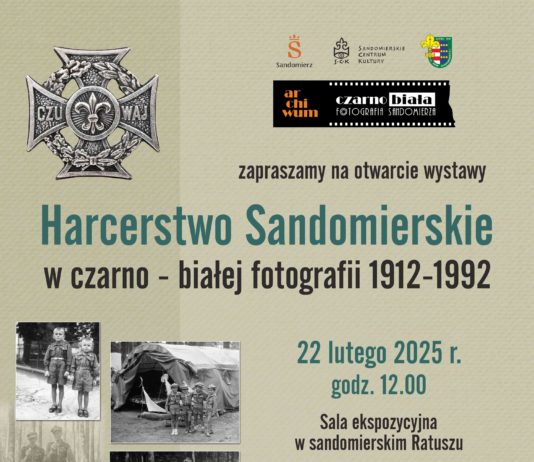 HARCERSTWO SANDOMIERSKIE W CZARNO-BIAŁEJ FOTOGRAFII – WERNISAŻ
