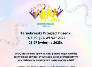 KONKURS PIOSENKI “WENA” DLA PRZEDSZKOLAKÓW I UCZNIÓW SZKÓŁ PODSTAWOWYCH