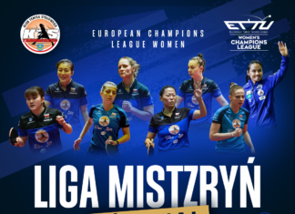 REWANŻOWY PÓŁFINAŁ LIGI MISTRZYŃ W TENISIE STOŁOWYM