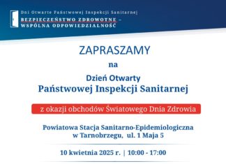 DZIEŃ OTWARTY W POWIATOWEJ STACJI SANITARNO-EPIDEMIOLOGICZNEJ W TARNOBRZEGU