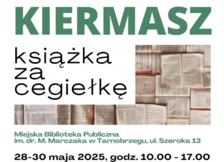 KSIĄŻKA ZA CEGIEŁKĘ – KIERMASZ W MBP