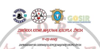 ZBIÓRKA KRWI – MAJOWA KROPLA ŻYCIA