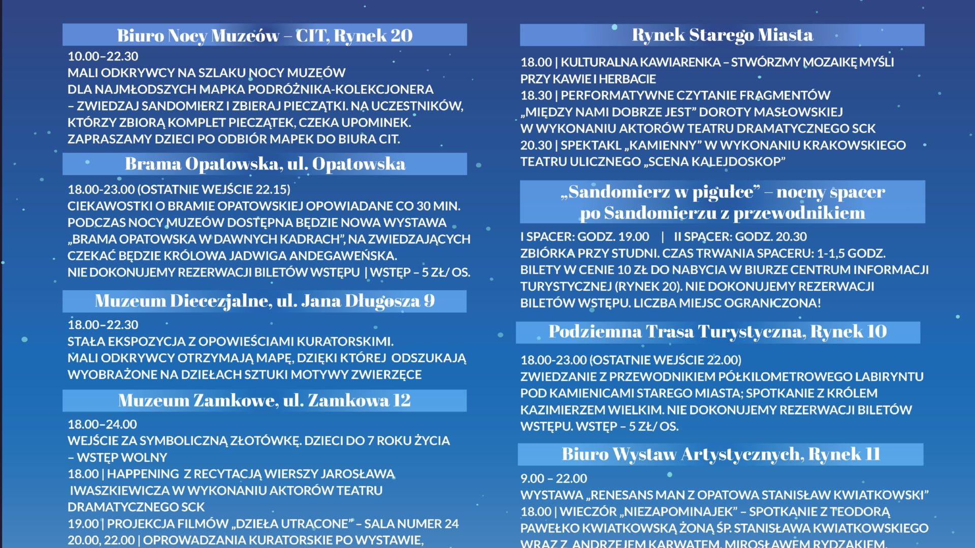 Noc Muzeów 2025plakat B2 kopia