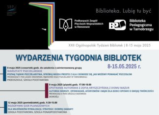 TYDZIEŃ BIBLIOTEK W BIBLIOTECE PEDAGOGICZNEJ W TARNOBRZEGU