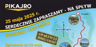 PIKAJRO ZAPRASZA NA SPŁYW RZEKĄ ŁĘG