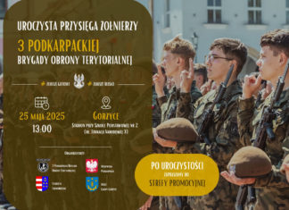 PO RAZ PIERWSZY W HISTORII GORZYC – UROCZYSTA PRZYSIĘGA WOJSKOWA ŻOŁNIERZY