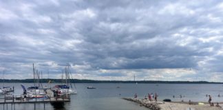 JEZIORO TARNOBRZESKIE: POSZUKIWANIA OSOBY TONĄCEJ NIE PRZYNIOSŁY REZULTATU