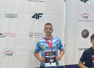 ALBERT BORKOWSKI Z DWOMA MEDALAMI MISTRZOSTW POLSKI JUNIORÓW MŁODSZYCH